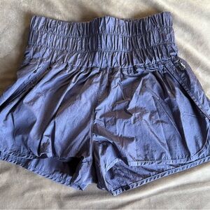 Free People Movement High-Waisted Purple Athletic Shorts